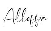 Alleffra Font Image