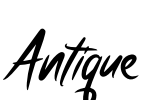 Antique Font Image
