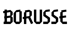 BORUSSE Font Image