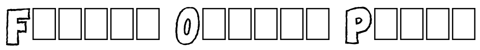 Famous Oldies Plain Font Image