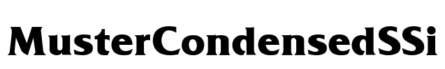 Muster Condensed SSi