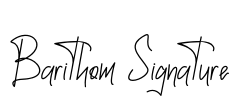 Barithom Signature