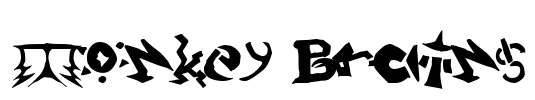 Monkey Brains Font Image