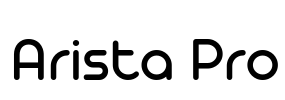 Arista Pro Font Image