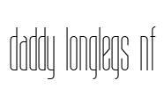 Daddy Longlegs NF Font Image