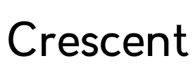 Crescent Font Image