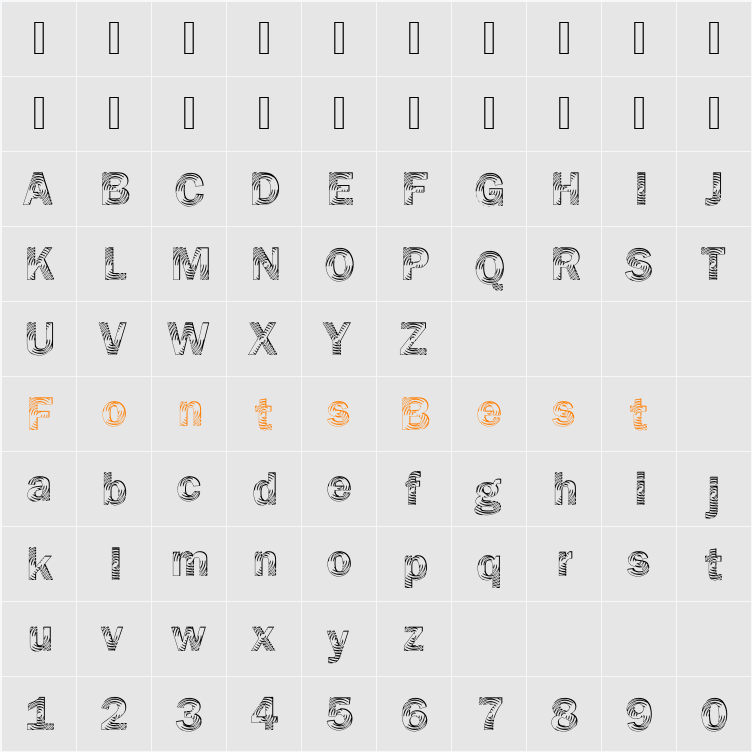 DTCFranklinGotM24 Character Map