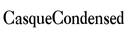 CasqueCondensed