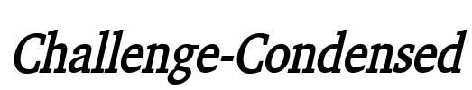 Challenge-Condensed