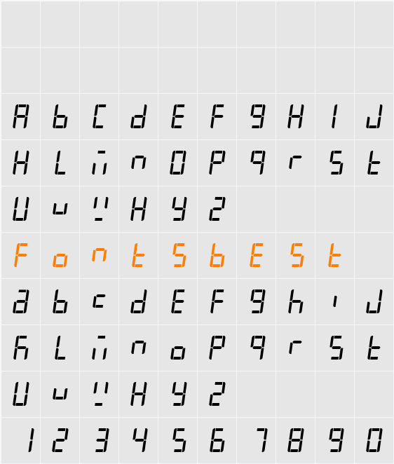MyBlueRoom Character Map