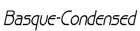 Basque-Condensed Font Image