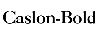 Caslon-Bold