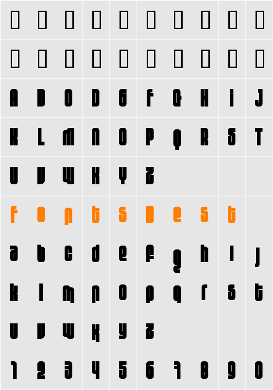 10.12  Character Map