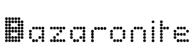 Bazaronite Font Image