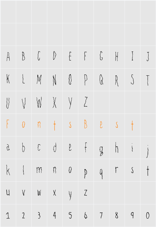 Filamental Character Map
