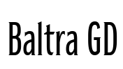 Baltra GD Font Image