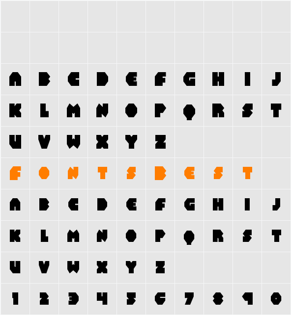 Bal-Astaral Condensed Character Map