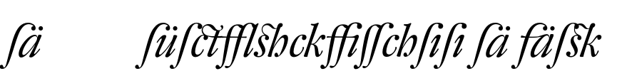 DTL Fleischmann D Alt Font Image