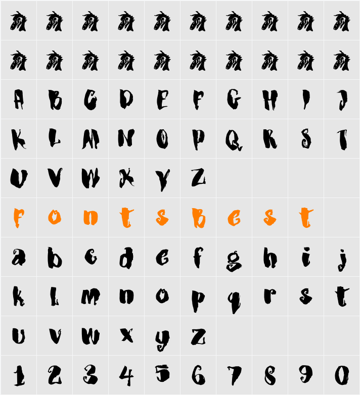 DK Dragonblood Character Map