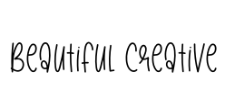 Beautiful Creative Font Image