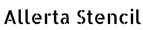Allerta Stencil