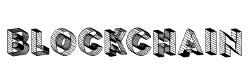 BLOCKCHAIN Font Image