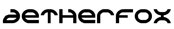 Aetherfox Font Image