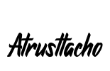 Atrusttacho Font Image