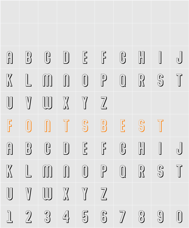 Abraham Shadow Demo Character Map