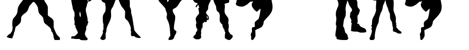 Action Men Font Image