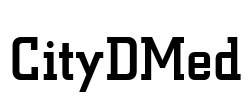 CityDMed Font Image