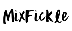 MixFickle Font Image