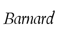 Barnard Font Image