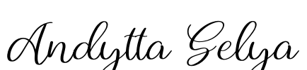 Andytta Selya Font Image