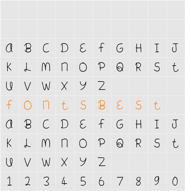 Meant To Be Character Map