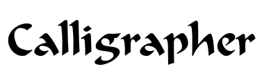 Calligrapher