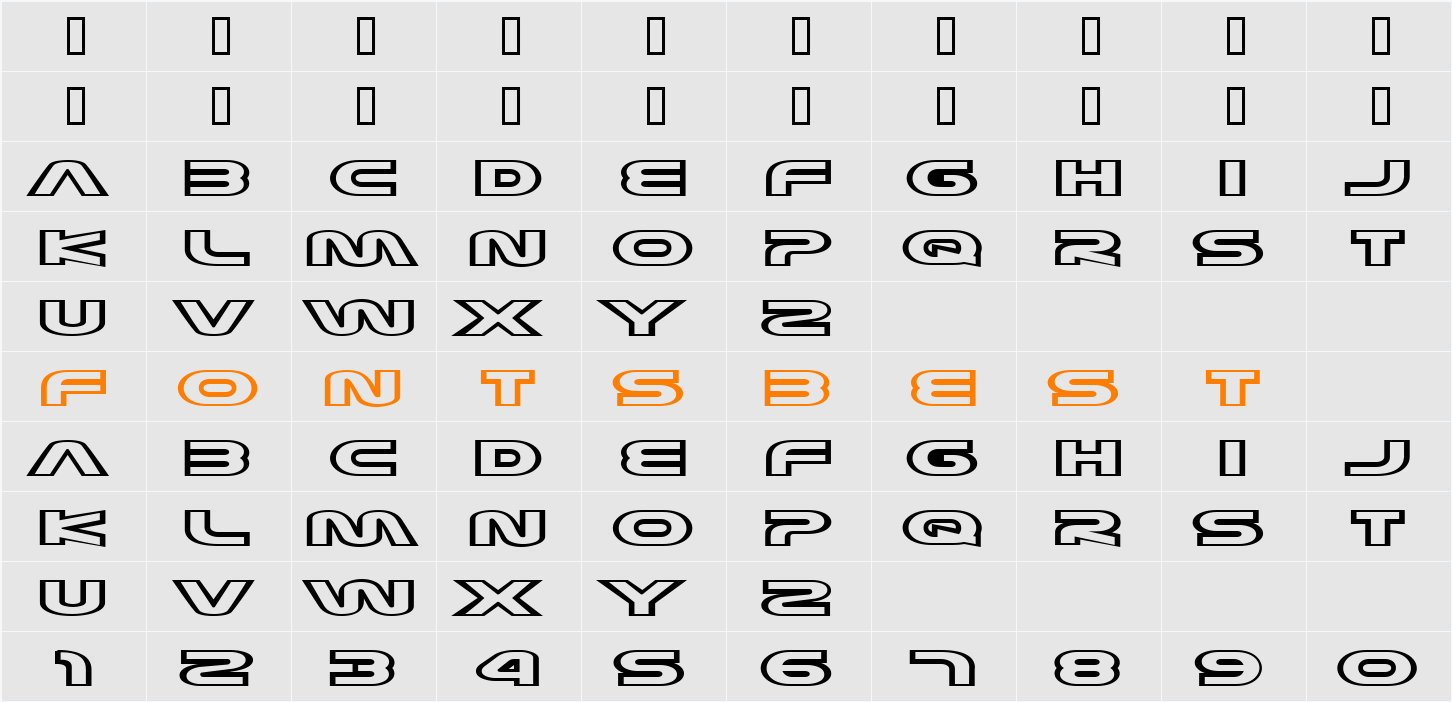 JI-Maists Character Map