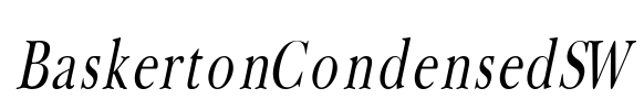 BaskertonCondensedSW