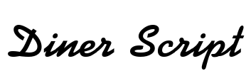 Diner Script Font Image