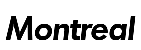 Montreal Font Image