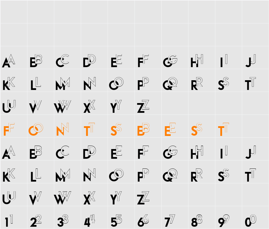 Break Character Map