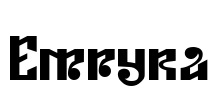 Empyra Font Image