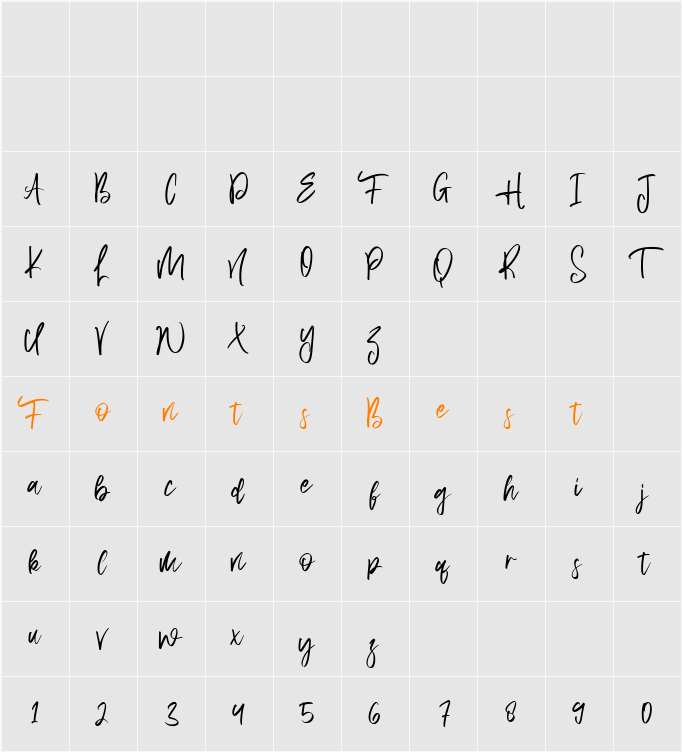 Aquilla Character Map