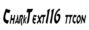 CharkText116 ttcon