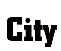 City Font Image