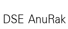 DSE AnuRak Font Image