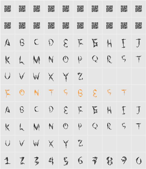 AutumnTwo Character Map