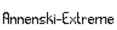 Annenski-Extreme