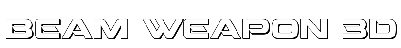 Beam Weapon 3D