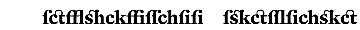 DTLFleischmannTAlternate Font Image